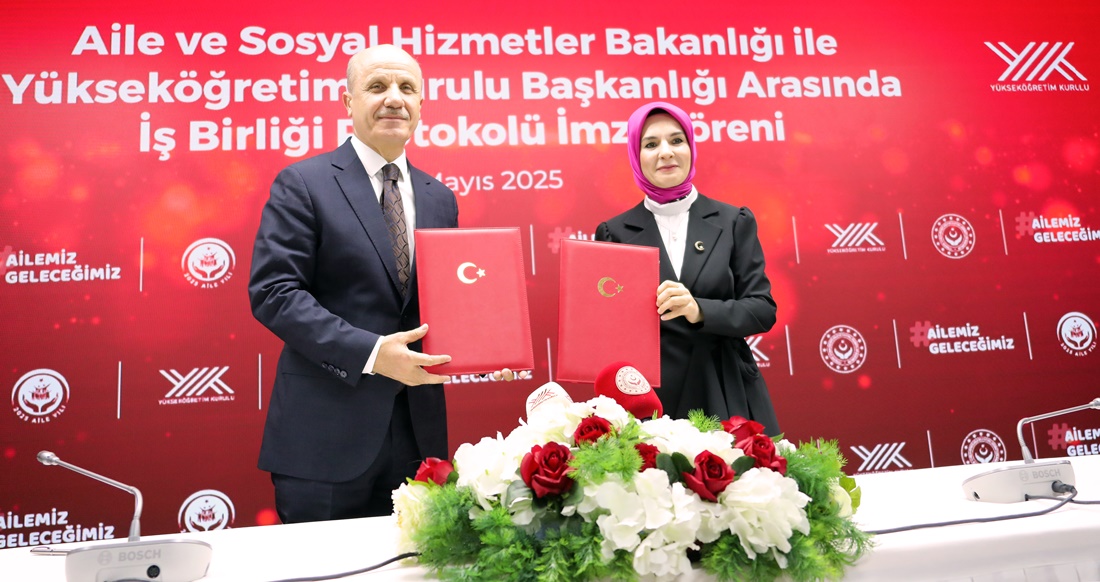 Kadına şiddete karşı Aile ve Sosyal Hizmetler Bakanlığı ile Yükseköğretim Kurulu arasında protokol