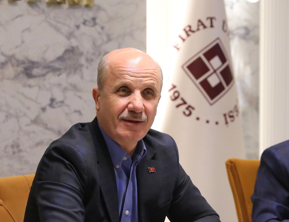 CoHE President Özvar Attends 50th Anniversary Celebration Program of Fırat University