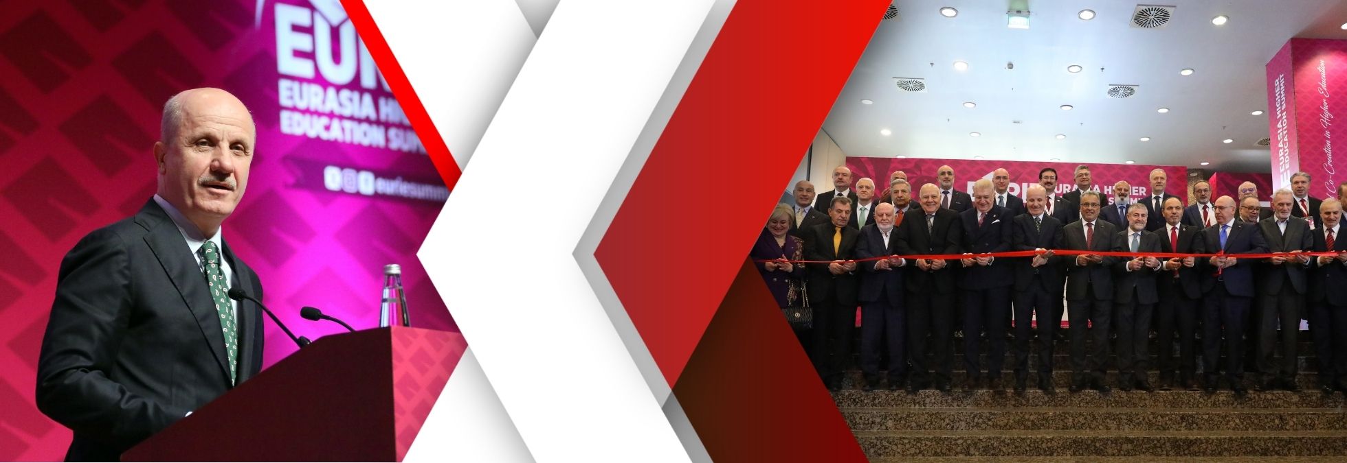 President of Council of Higher Education Özvar Speaks at Opening of EURIE 2026: